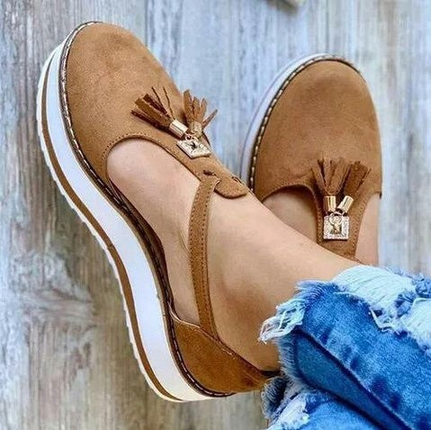 Tassel Flats Shoes Women Spring Summer Sandals