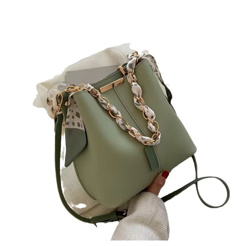 Fashion Shoulder Portable Crossbody Bucket Bag