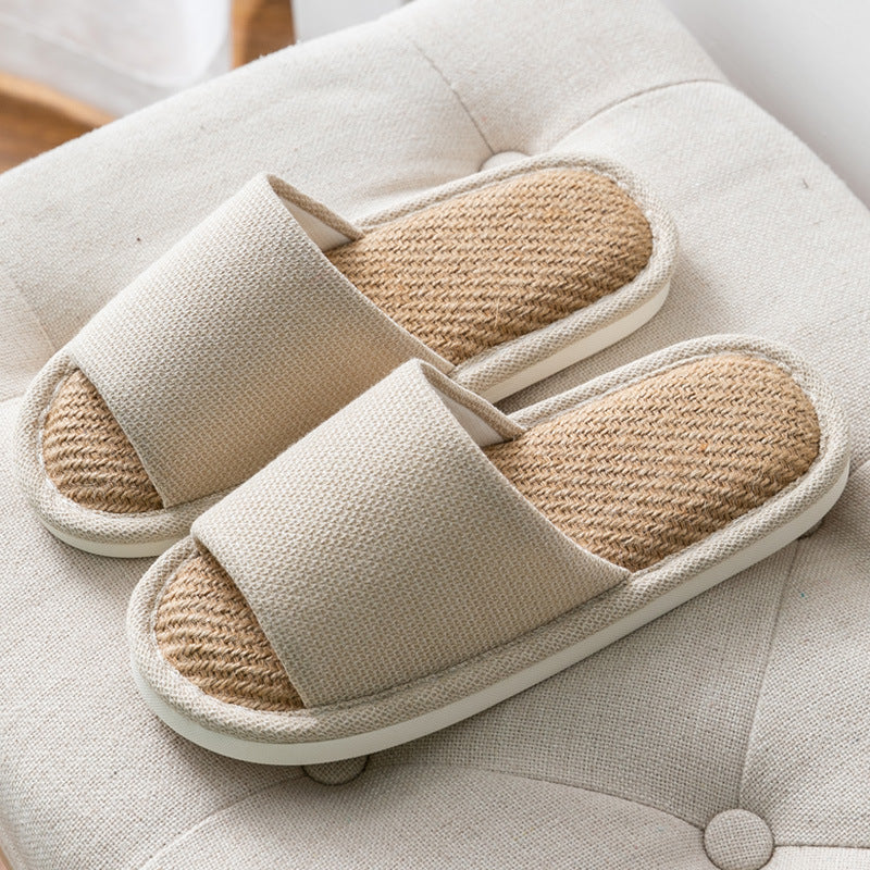 Linen Slippers Four Seasons Guest