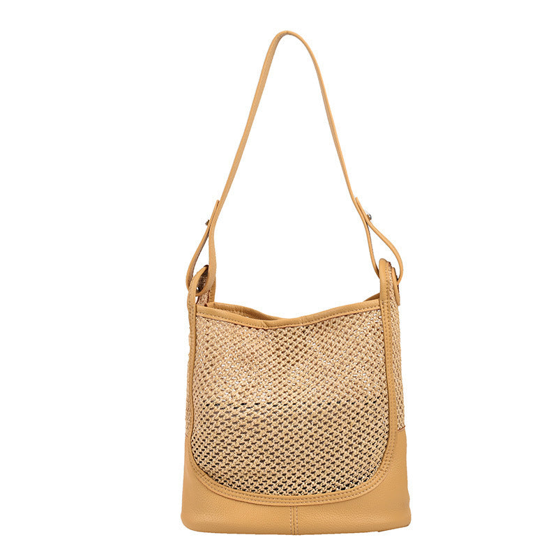 Women's Fashion Large Capacity Tote Straw Bag