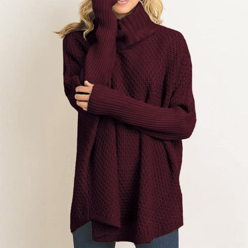 Cross-border Autumn And Winter New Women's Turtleneck Sweater