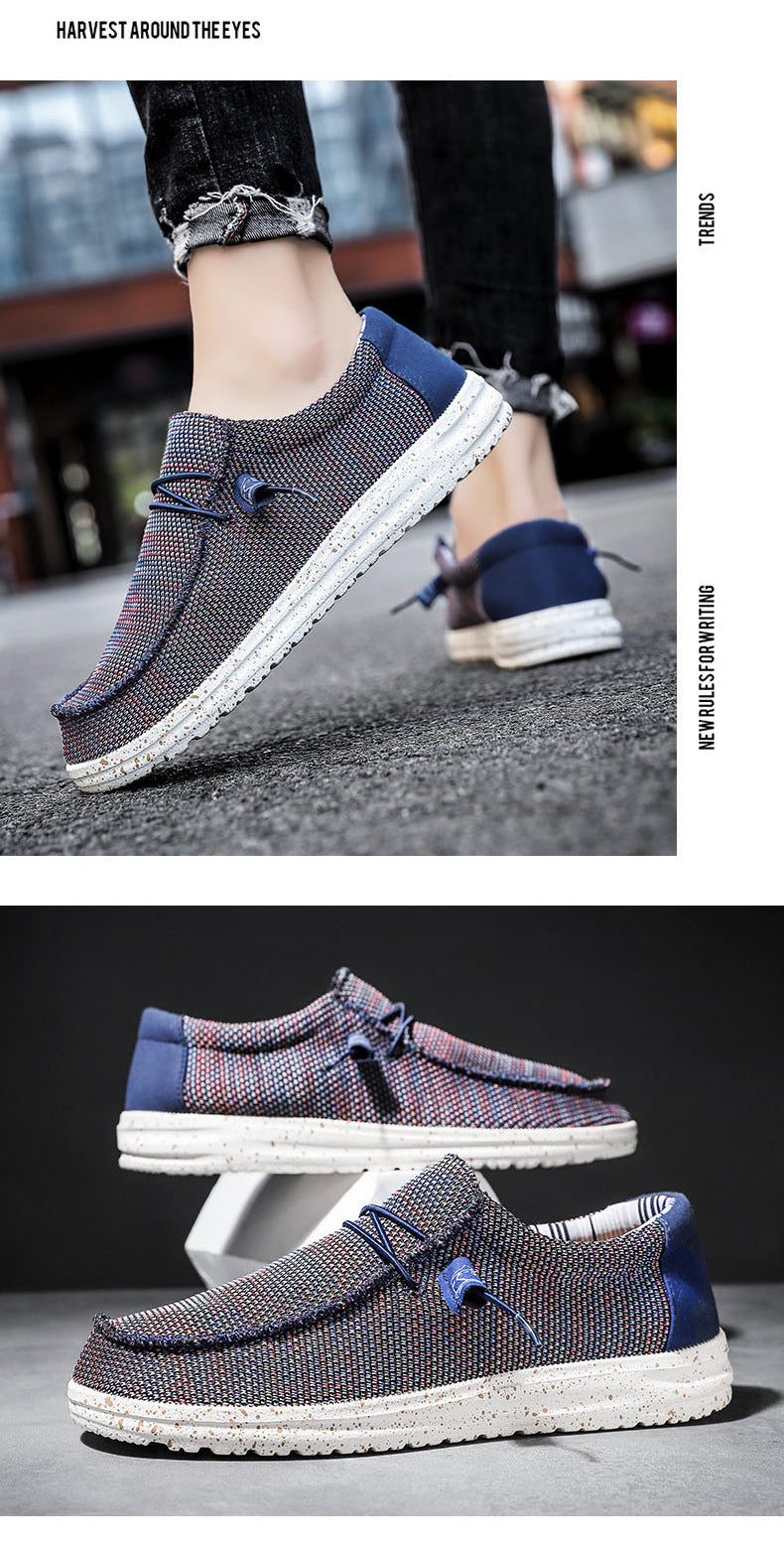 Men's Breathable Casual Canvas Shoes