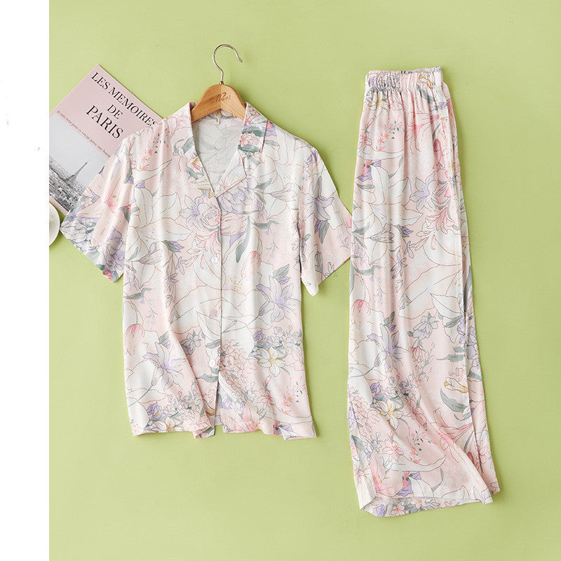 Multicolor printed Pajama suit