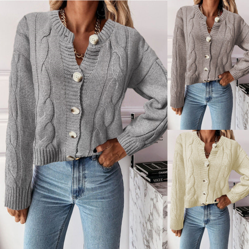 Autumn And Winter Sweater Knitted Cardigan Jacket