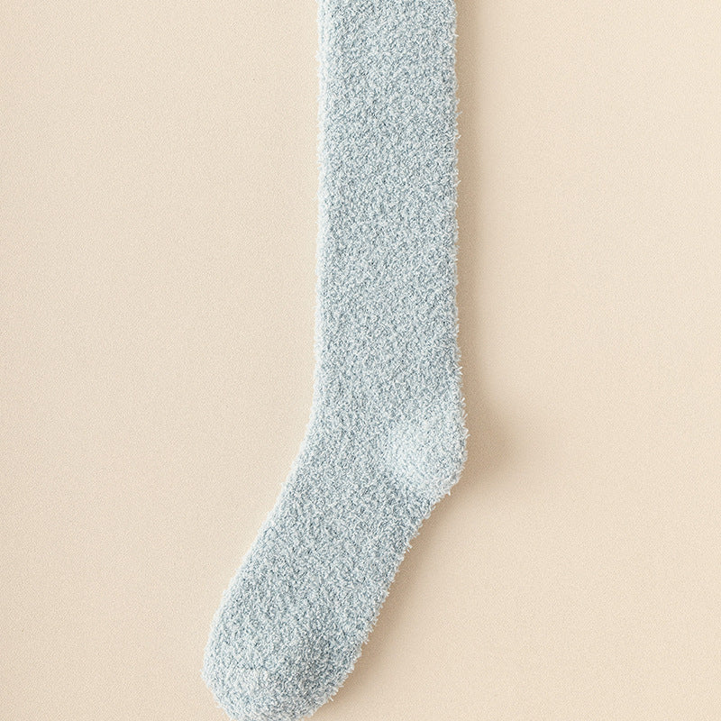 Lint-free Coral Fleece Socks Warm