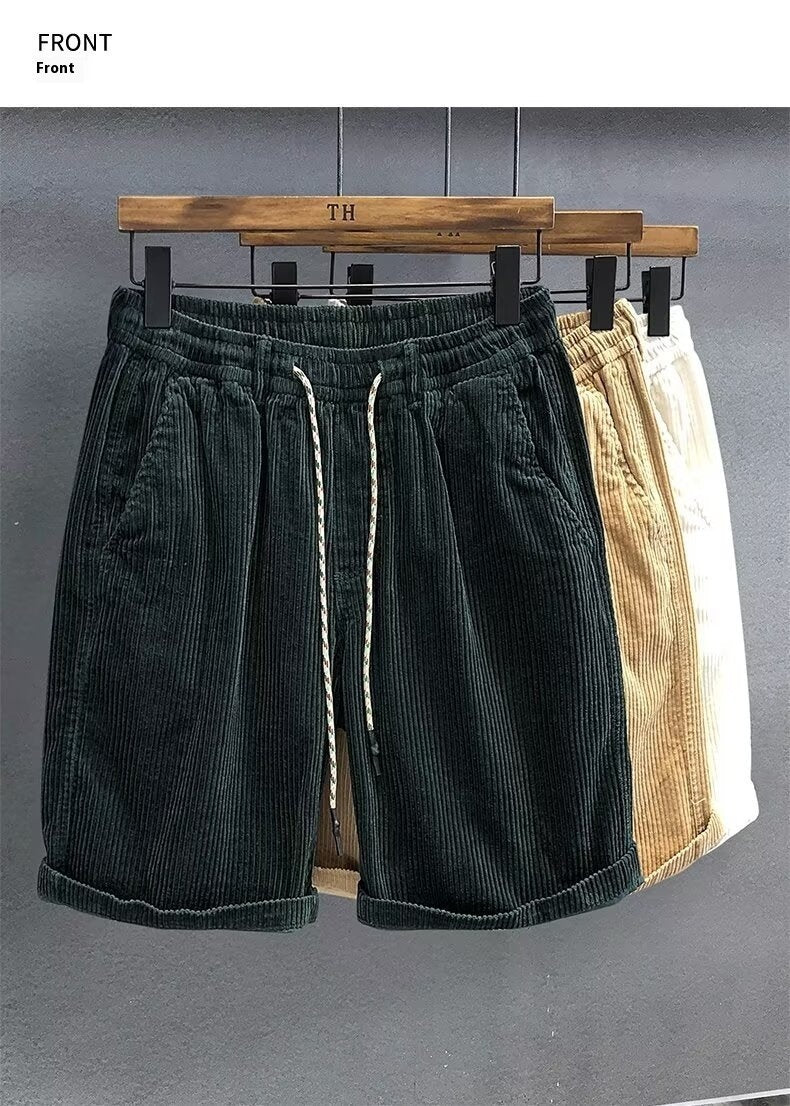 All-matching Work Clothes Shorts Men's Plus Size Loose Fashion Brand Outer Wear Casual Fifth Pants