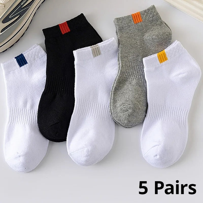 Men's Sports Short Thin Socks