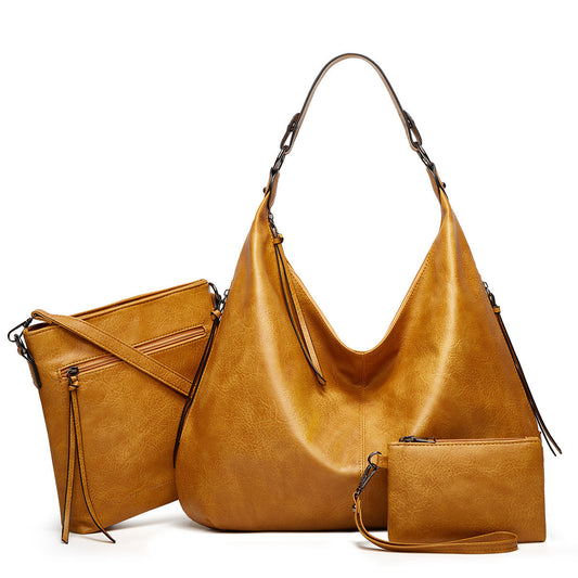 Three-piece One-shoulder Messenger Handbag