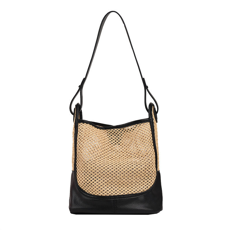 Women's Fashion Large Capacity Tote Straw Bag