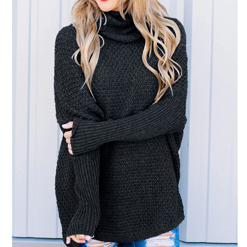 Cross-border Autumn And Winter New Women's Turtleneck Sweater