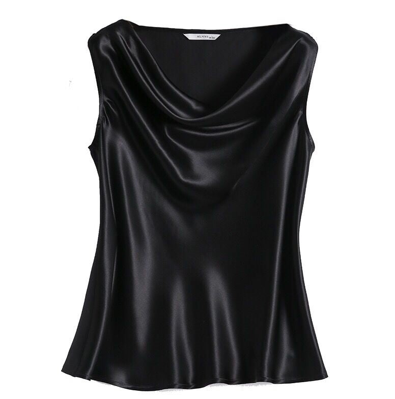 satin vest