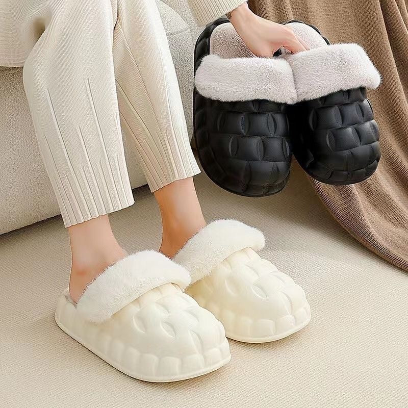 Removable Cotton Slippers Home Non-slip