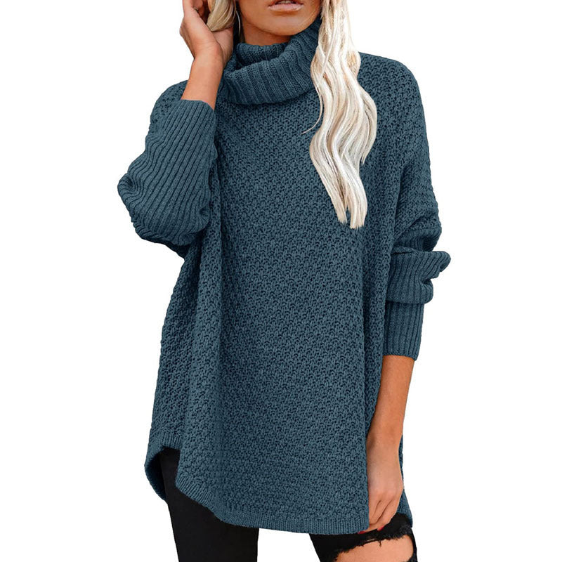 Cross-border Autumn And Winter New Women's Turtleneck Sweater