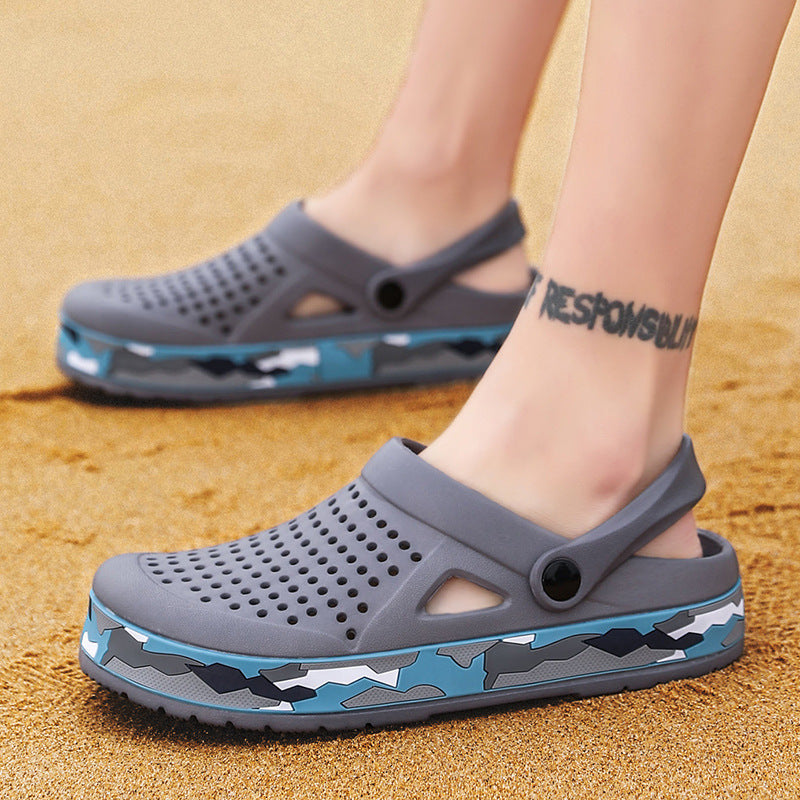 Summer Sandals With Baotou Non-Slip Slippers Thick-Soled Crocks