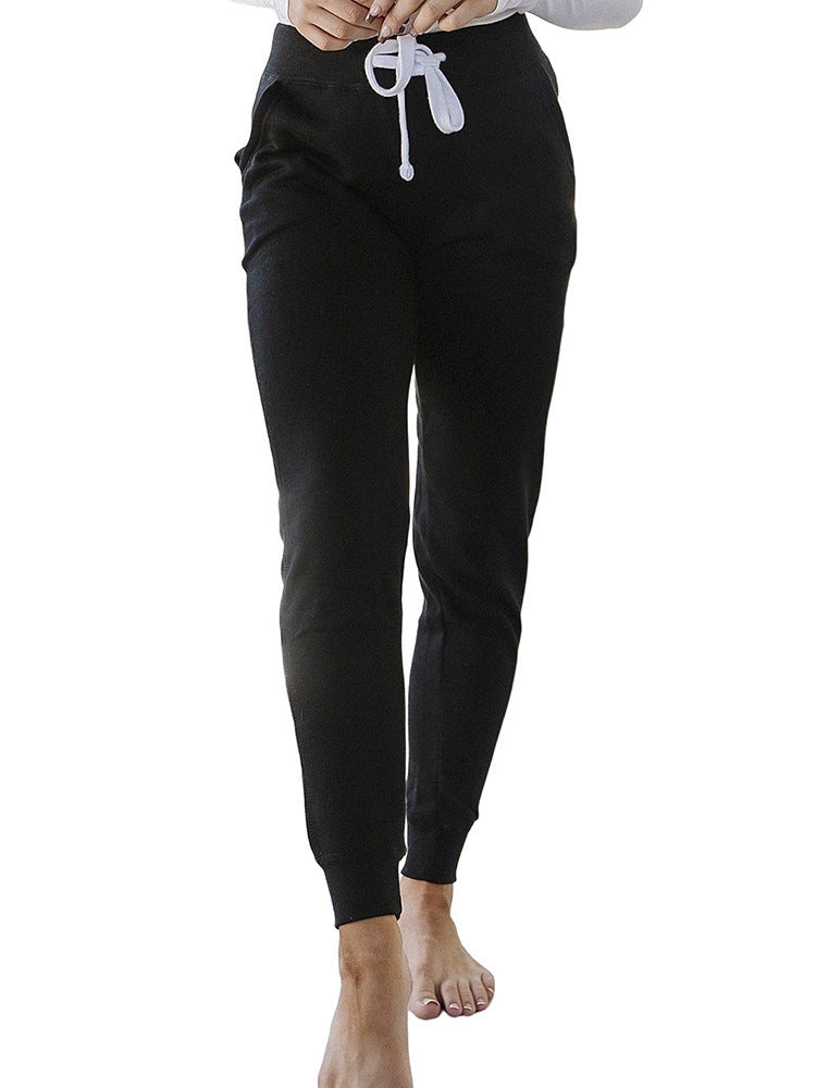 All-matching Slim Fit High-waisted Trousers Women