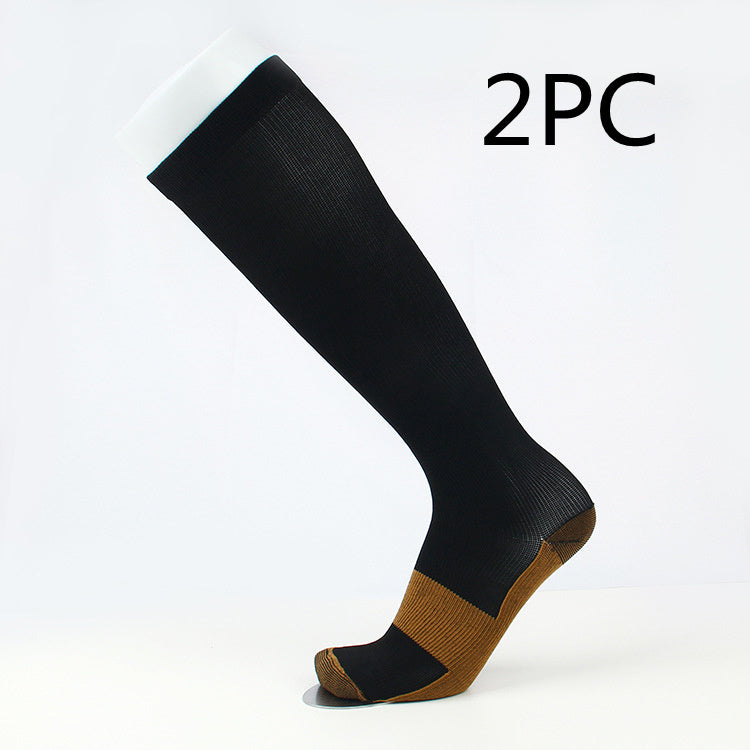 Copper Fiber Long Tube Compression Socks