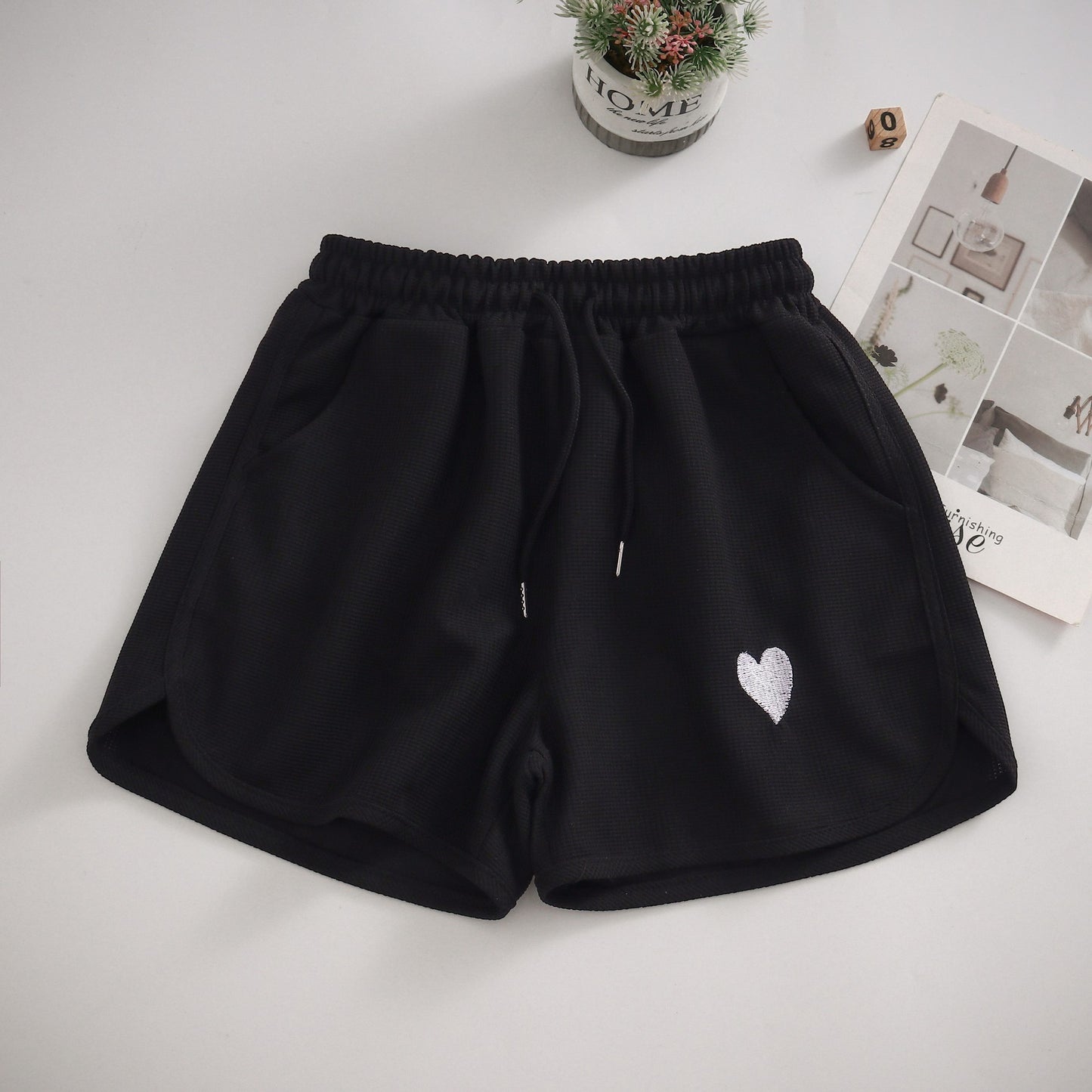 Women's comfort tiny heart Shorts