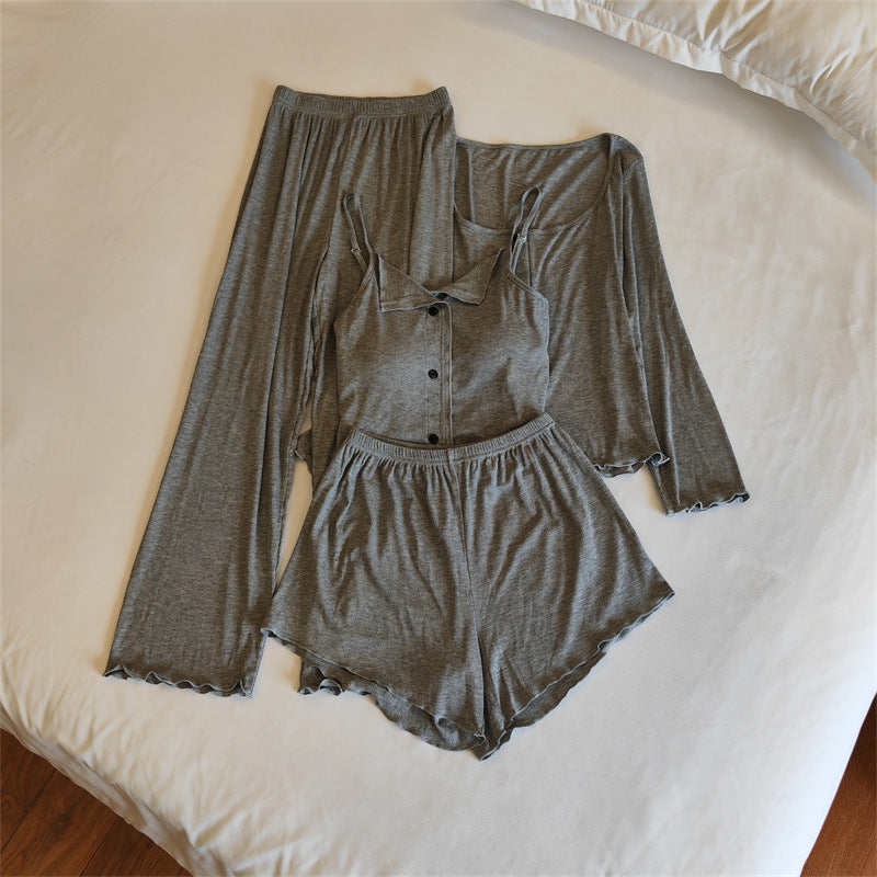 Modal Pajamas Female Simple Homewear