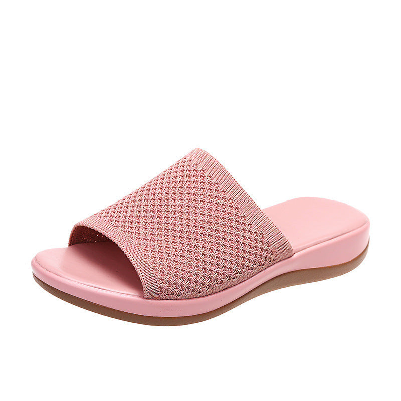 Women Shoes Summer Flat Sandals Casual Indoor Outdoor Slipper For Beach Shoes