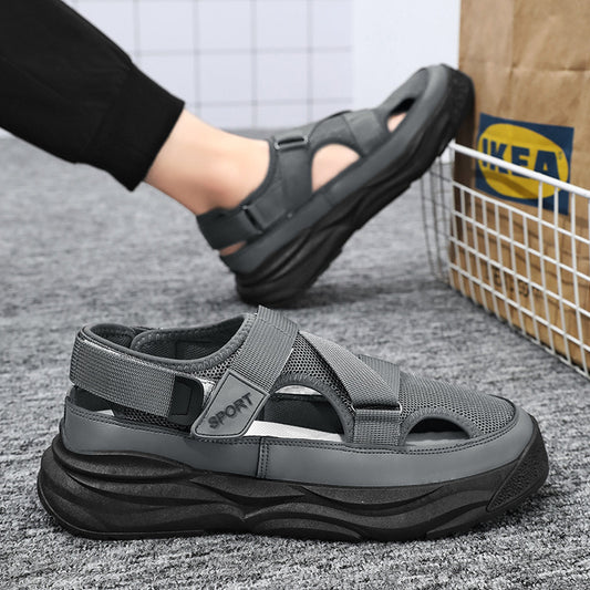 Men's Fashion Casual Closed Toe Sneaker Sandals