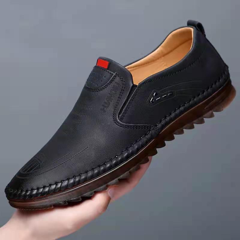 Men's Versatile Casual Soft Leather Shoes