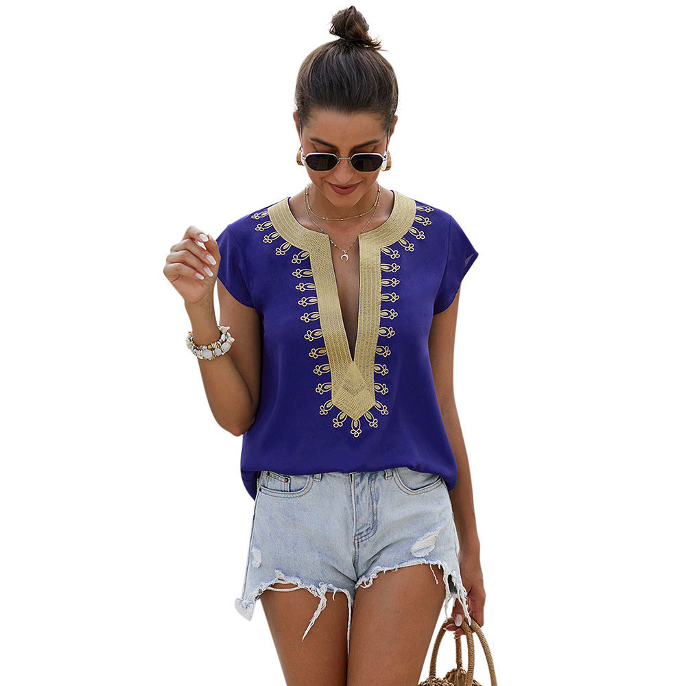 Bohemian short sleeve