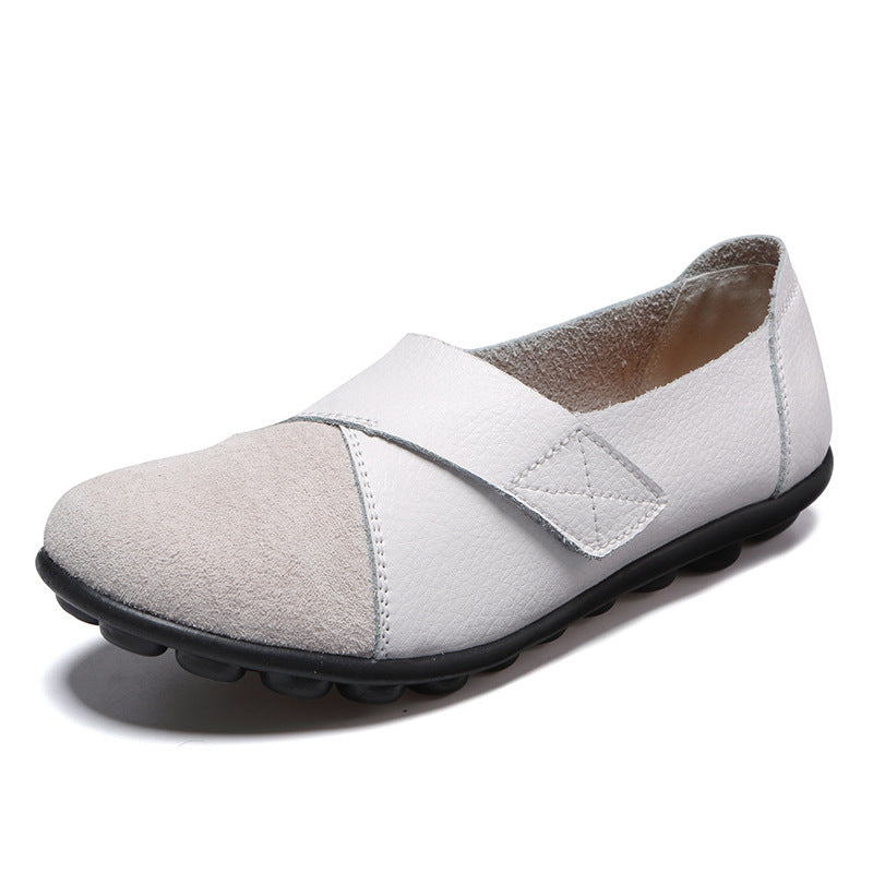 Women Loafers Patchwork Soft Sole Flat Shoes