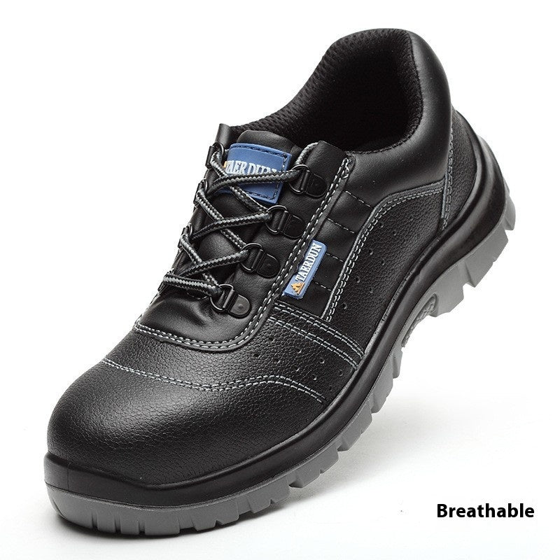 Breathable And Anti Smashing Steel Toe Work Shoes