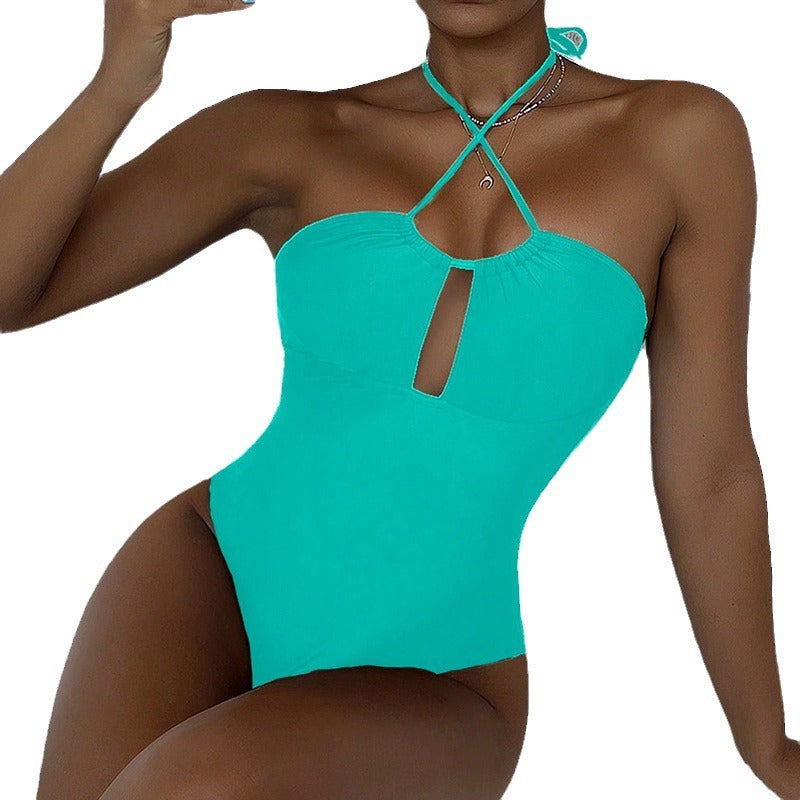 Halter Stylish Beach Bikini Swimsuit