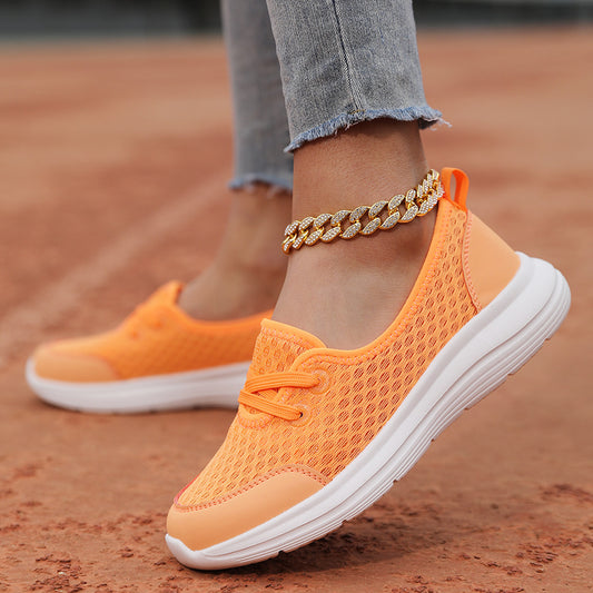 Spring Pastel Mesh One Pedal Casual Women's Shoes