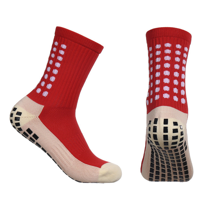 Thickened Sweat And Odor Absorbing Adhesive Non Slip Socks