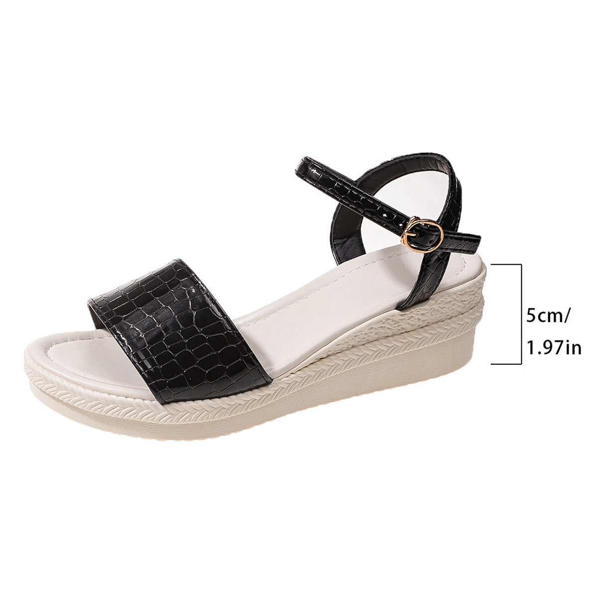 Women's Fashion Simple Thick Sandals
