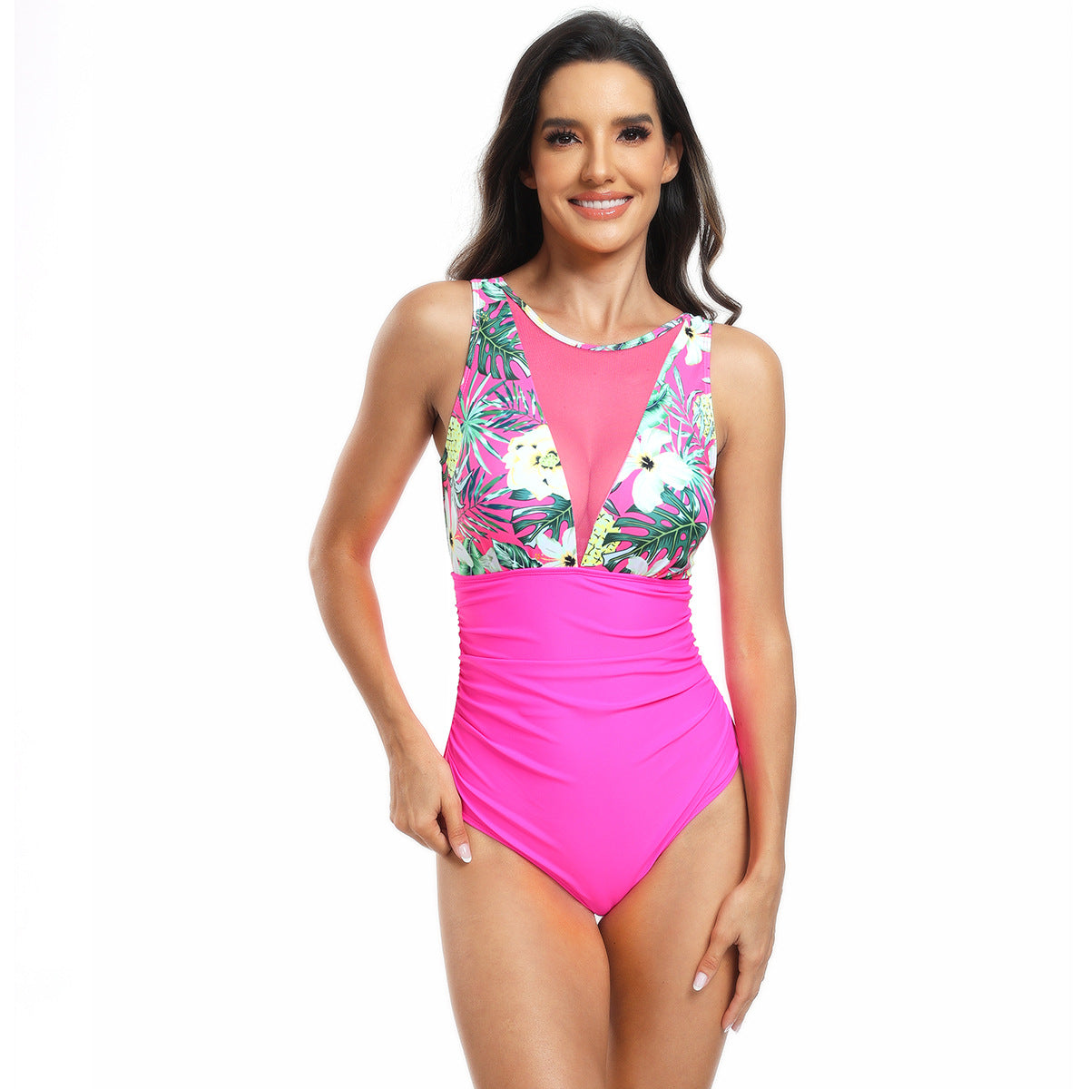 One-piece Swimsuit Women's Sports Swimsuit Lace