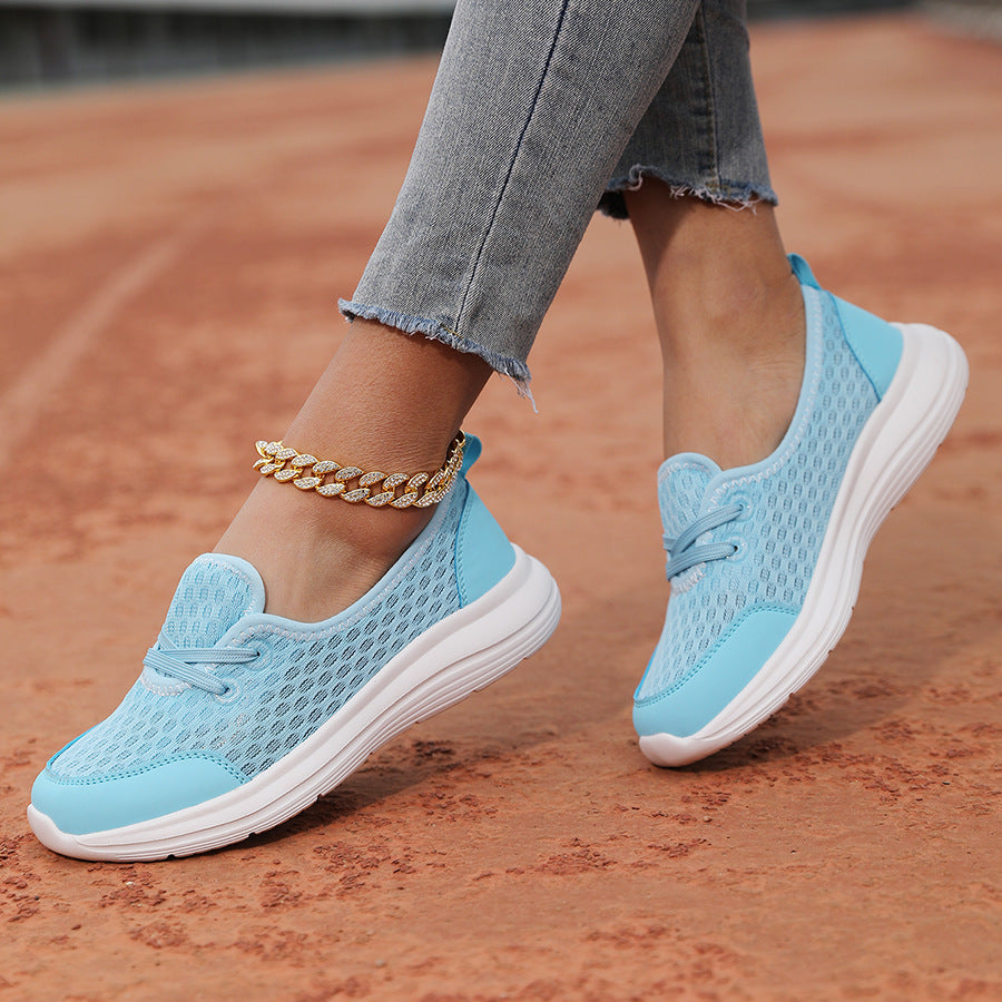 Spring Pastel Mesh One Pedal Casual Women's Shoes