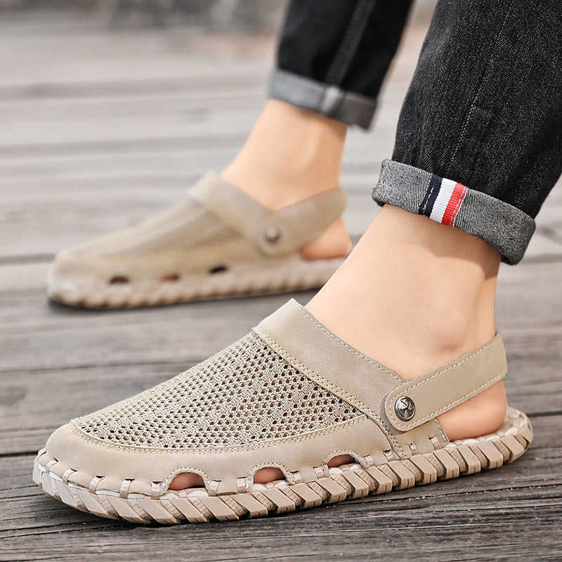 Men's Fashion Slippers Sandals Two-in-one