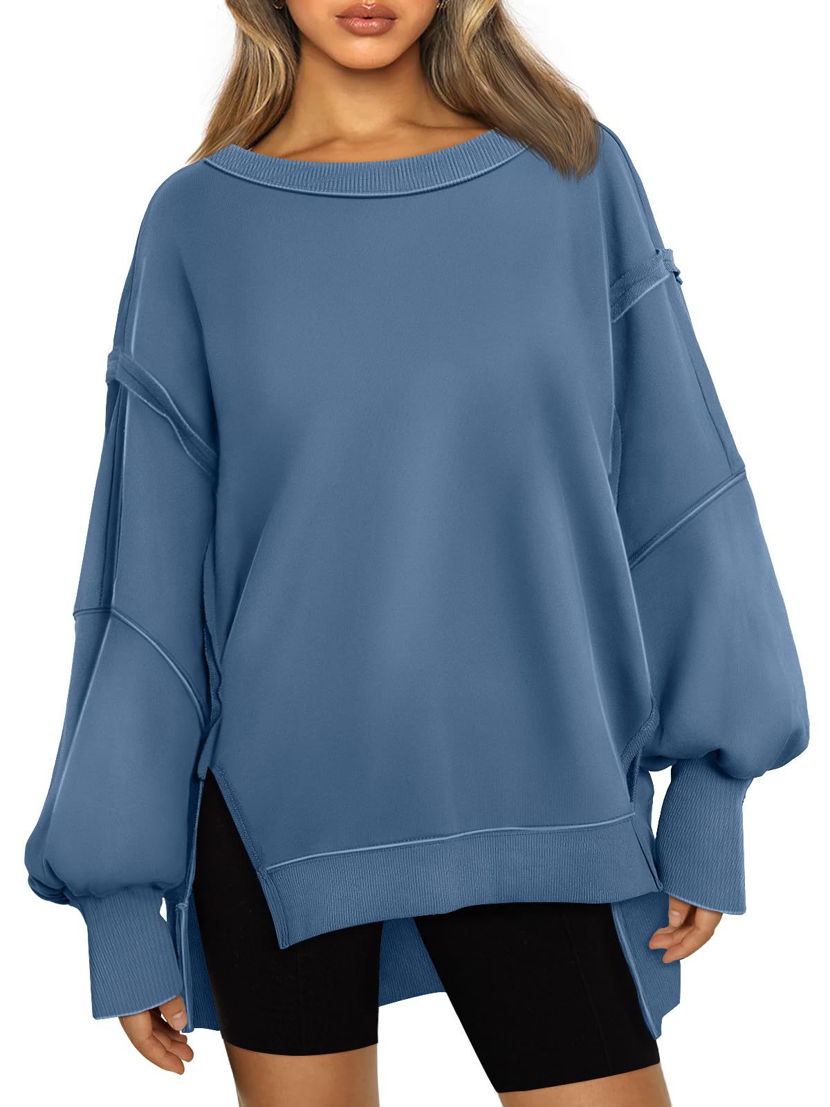 Women's Hooded Fashion Round-neck Sweater