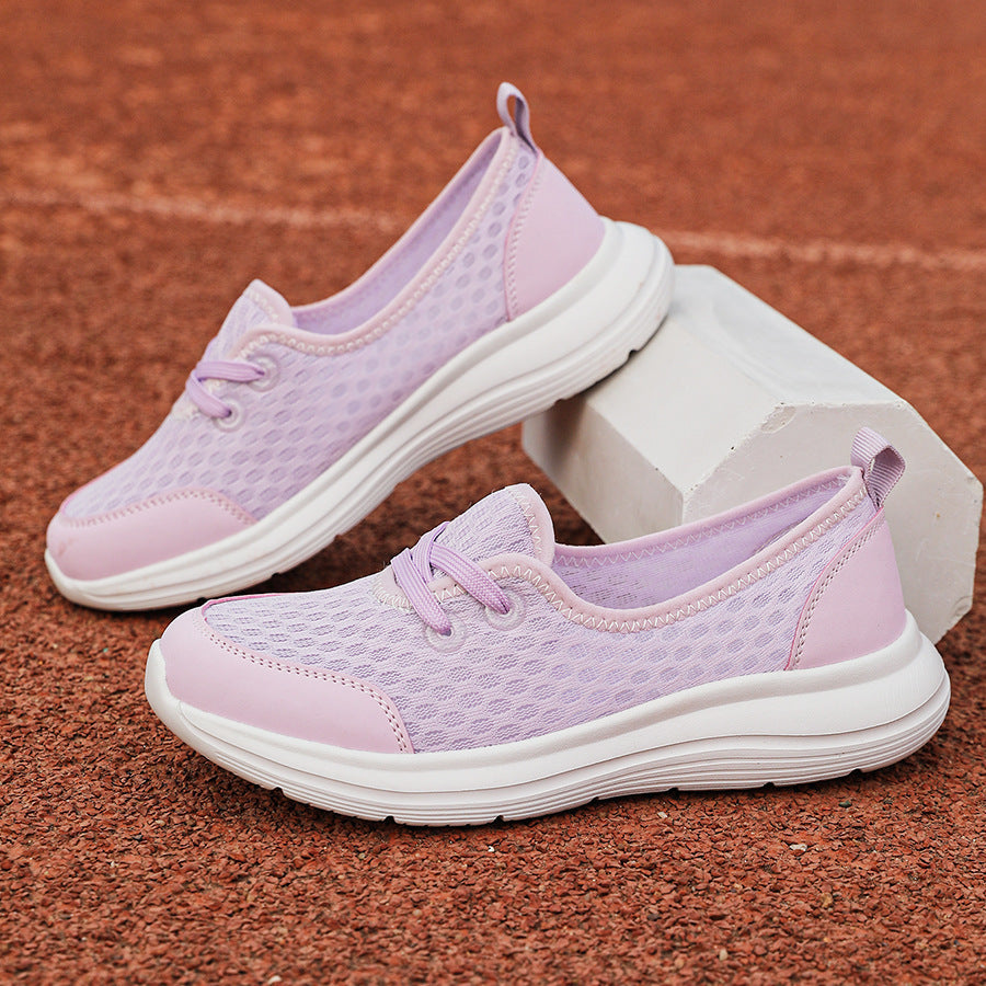 Spring Pastel Mesh One Pedal Casual Women's Shoes