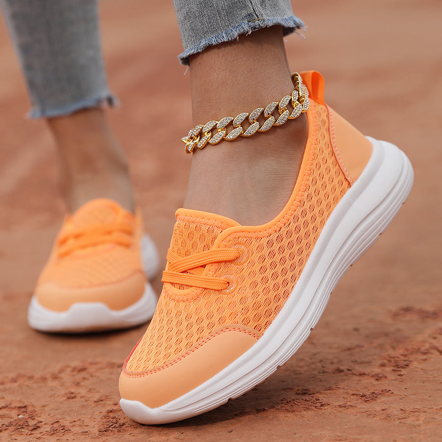 Spring Pastel Mesh One Pedal Casual Women's Shoes