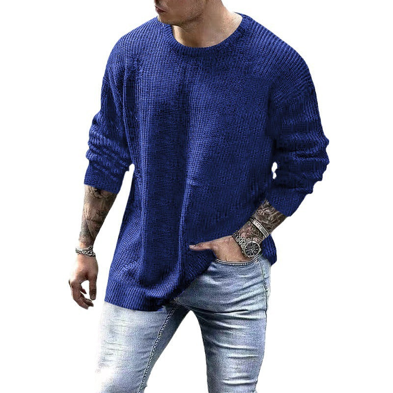 Men's Fashionable Knitted Pullover