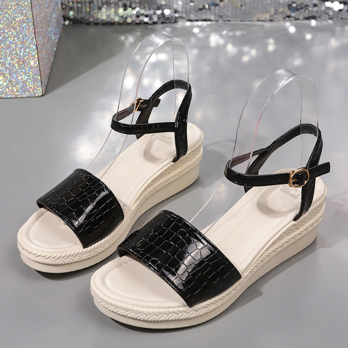 Women's Fashion Simple Thick Sandals