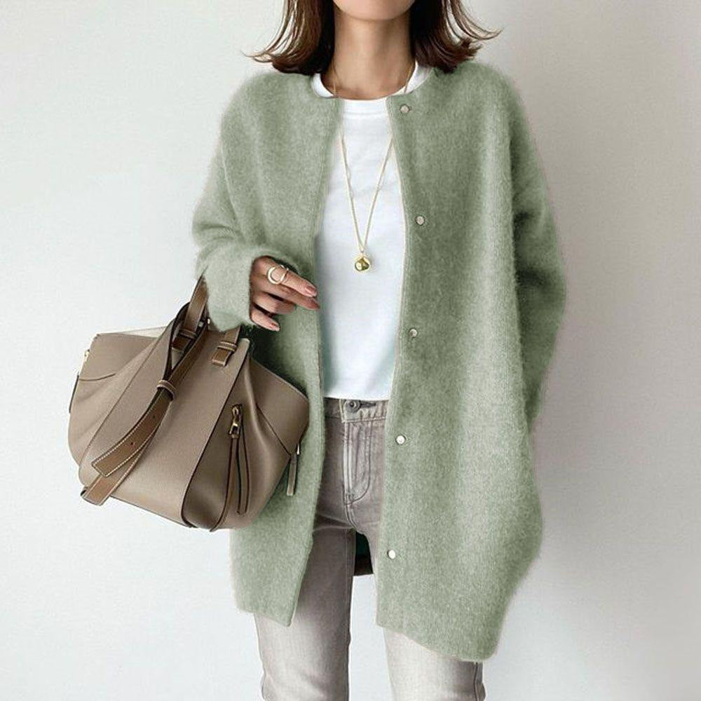 Soft Knitted Coat For Slimming Sense Of Design Women Cardigans Loose Jacket Autumn And Spring