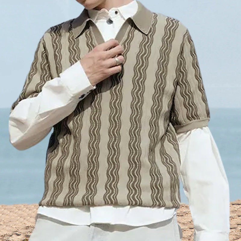 Men's Spring And Summer Polo Knitwear