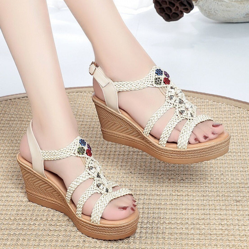 Platform Shoes Women's Sandals High Heel Platform Women