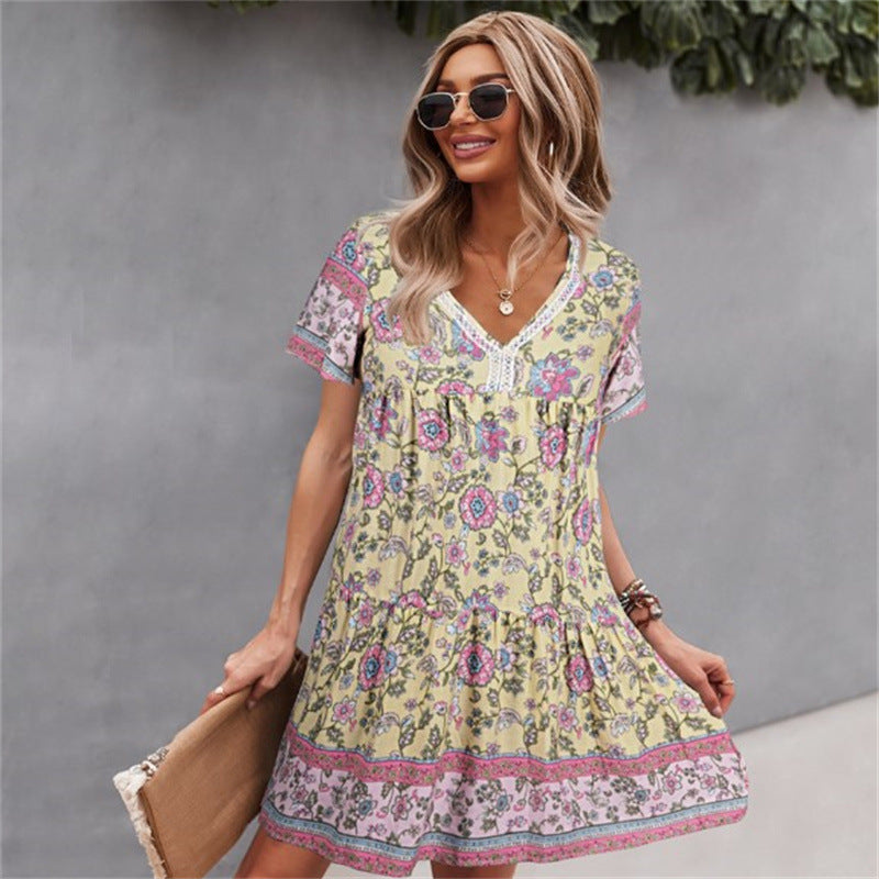 Fashion Women's Wear Dress Leisure Vacation A- Line Skirt