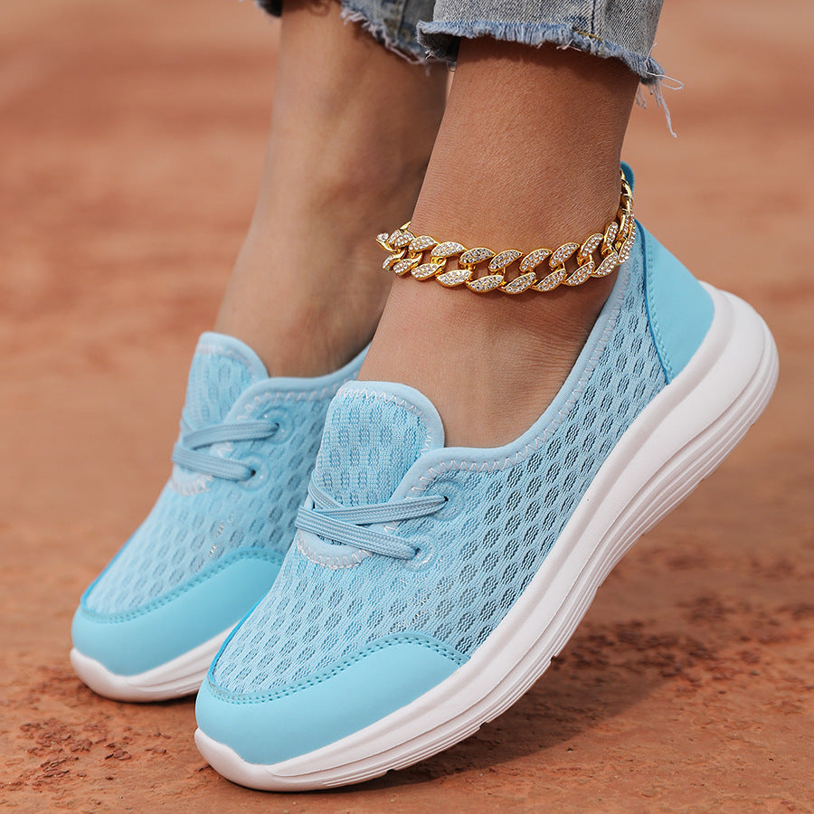 Spring Pastel Mesh One Pedal Casual Women's Shoes