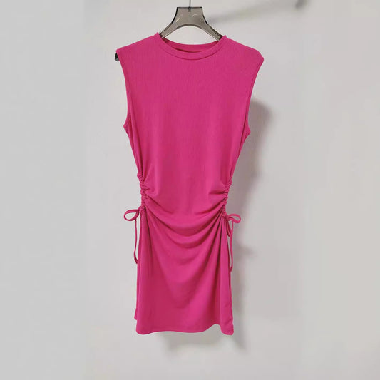 Women's Sleeveless Stretch Slim Fit Dress