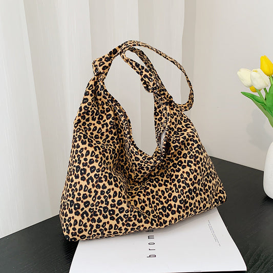 Women's Large-capacity Leopard Print Fashion Shoulder Bag