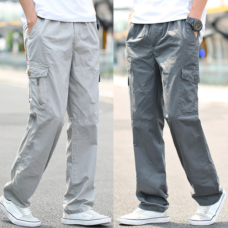 Men's Loose Outdoor Multi Pocket Workwear Pants