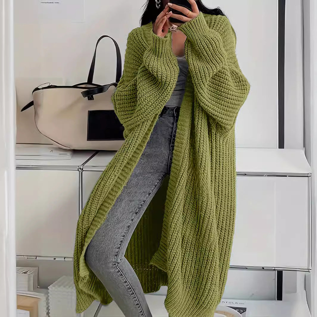 Street Trendy, Personalized And All-match Knitted Coat