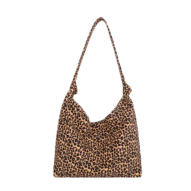 Women's Large-capacity Leopard Print Fashion Shoulder Bag